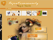 Tablet Screenshot of bijoucommunity.de